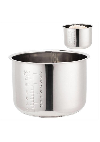 Paslanmaz Çelik Pirinç Pişirici Iç Tencere 5l, Ölçekli (Yurt Dışından) fiyatları