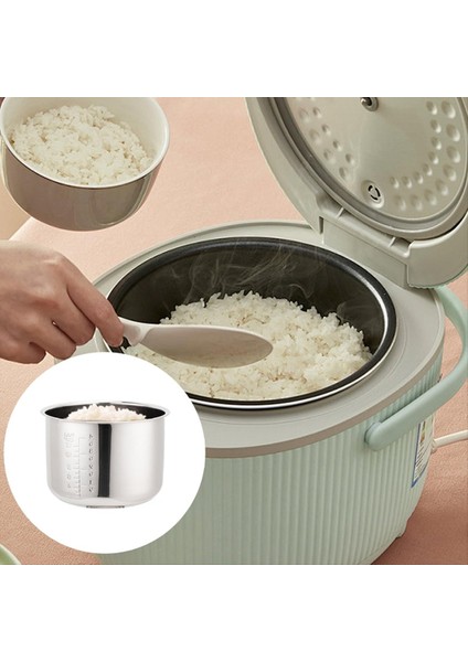 Paslanmaz Çelik Pirinç Pişirici Iç Tencere 5l, Ölçekli (Yurt Dışından) fırsatları