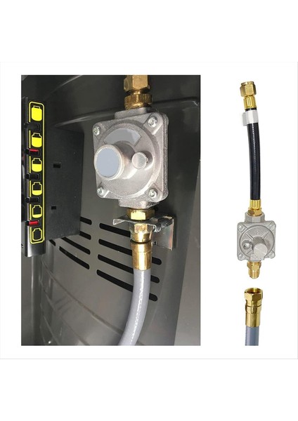 Gazlı Izgara Doğal Gaz Dönüşüm Kiti Regülatörü Için Yedek (Yurt Dışından) modelleri