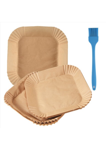 Sıcak Hava Fritözü Için Pişirme Kağıdı Kare (20 Cm), 100'LÜ Paket (Yurt Dışından) modelleri