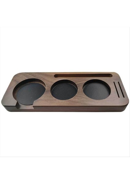 51 mm Ahşap Kahve Tamper Istasyonu Standı Kahve Portafiltre Tutucu, B (Yurt Dışından)