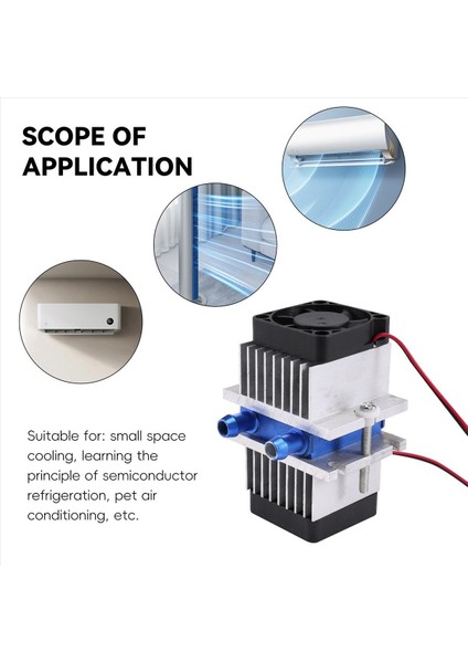 Mini Klima Kendin Yap Kiti Termoelektrik Peltier Soğutma Sistemi (Yurt Dışından) indirimleri