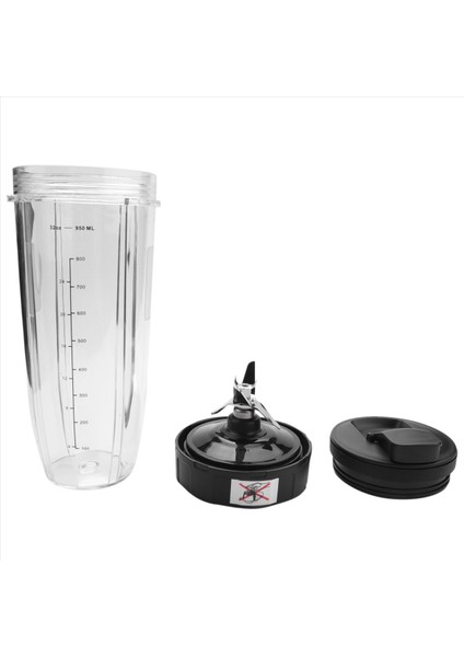 Nutrı Nınja BL450 Için 32 Oz'luk Ağızlı Kapaklı ve 7 Kanatlı Bıçaklı Bardak (Yurt Dışından) fiyatları