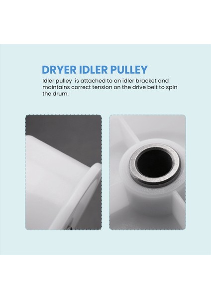 Whirlpool Crosley Kurutma Makinesi WP6-3700340VP Için 6-3700340 Kurutma Makinesi Rölantisi (Yurt Dışından) indirimleri