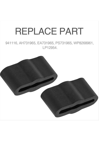 2 Adet 8268961 WP8268961 Bulaşık Makinesi Kılıfı Sürtünme Pedi (Yurt Dışından) fırsatları