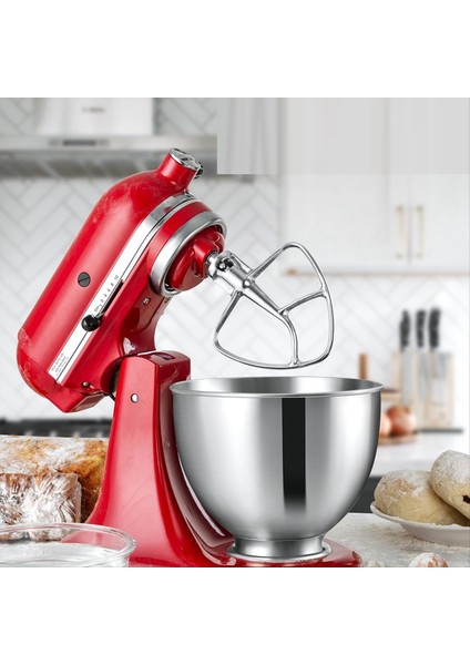 Kitchenaid Mikser Için Çırpıcı, Eğimli Başlıklı Stand Mikser Kaselerine Uygun (Yurt Dışından) modelleri
