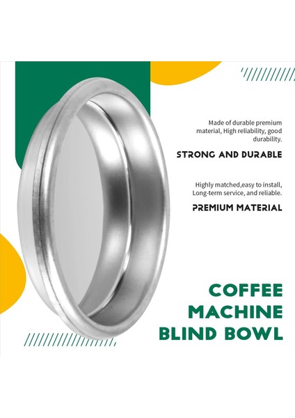 58 mm Kahve Makinesi Boş Filtre/paslanmaz Çelik Geri Yıkama Temizliği (Yurt Dışından) fırsatları