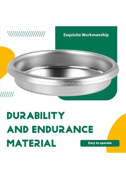 58 mm Kahve Makinesi Boş Filtre/paslanmaz Çelik Geri Yıkama Temizliği (Yurt Dışından) indirimleri