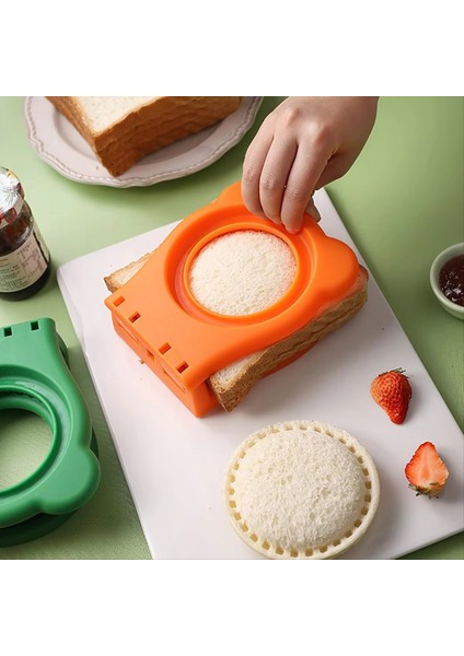 Sandviç Cebi Yuvarlak Sandviç Kesici Sandviç Bisküvi Kesici (Yurt Dışından) indirimleri