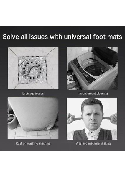 Çamaşır Makinesi Ayak Pedleri, Şok Emici Pedler, Kaymayı Önleyici (Yurt Dışından) indirimleri