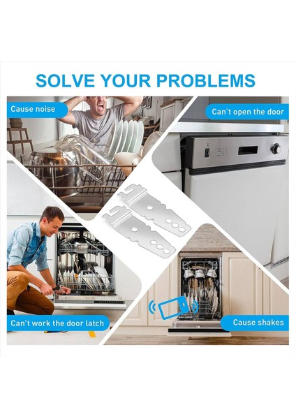 Whirl-Pool, Ken-More Için 4'lü Premium Bulaşık Makinesi Montaj Braketi (Yurt Dışından) fırsatları