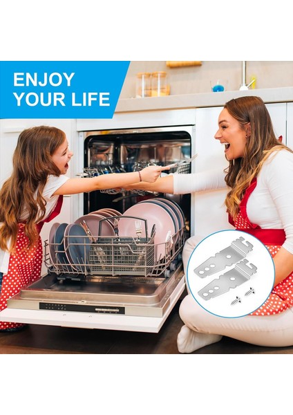 Whirl-Pool, Ken-More Için 4'lü Premium Bulaşık Makinesi Montaj Braketi (Yurt Dışından) indirimleri