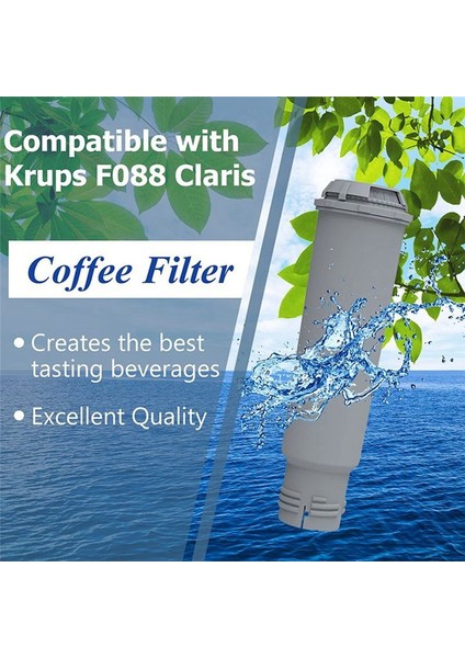 Krups Claris F088 Su Filtresi Için 1 Adet Espresso Makinesi Su Filtresi (Yurt Dışından) fırsatları