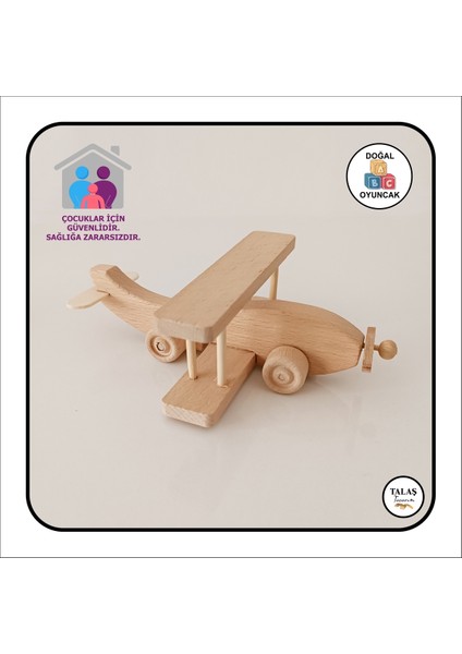 Doğal Ahşap Uçak, Araba ve Akrilik Boya Seti, Çocuklar Için Renkli ve Güvenli Oyunlar modelleri