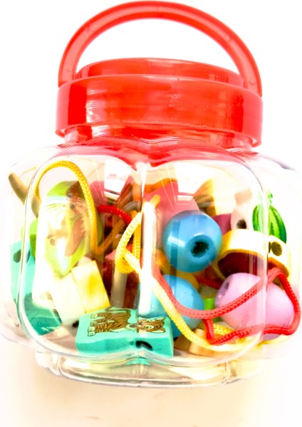 Renkli Ahşap Boncuk Dizme Seti, Eğlenceli ve Öğretici Çocuk Aktivitesi modelleri