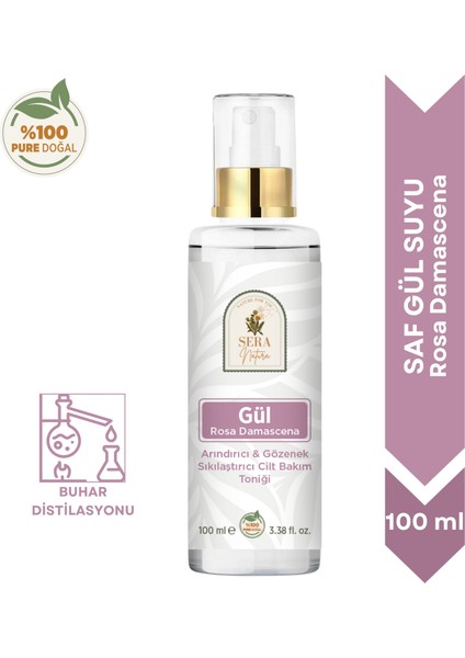 Gül Hidrosolü 50 Ml. %100 Saf