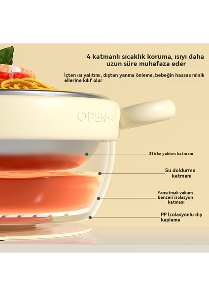Sıcaklığa Duyarlı Renk Değiştiren Su Doldurulmuş Yalıtımlı Bebek Vantuz Gıda Takviyesi (Yurt Dışından) modelleri