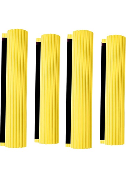Mop Roller Kafa Doldurma Sünger Dolgunluk Temizlik Pedleri Emici Yedek Islak Paspaslı Giysiler Aksesuarları Silgi 4 Pack (Yurt Dışından)