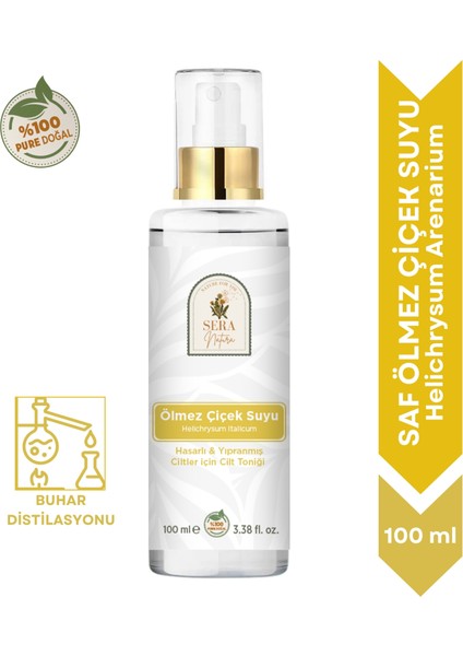 Ölmez Çiçek Hidrosolü 100 Ml. %100 Saf