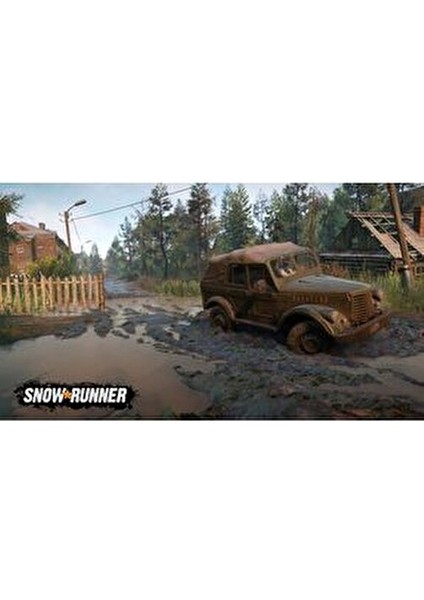 Snow Runner PS4 Oyun Simülasyon Türü Genel Yaş İçin Multiplayer Desteği ile Uyumlu