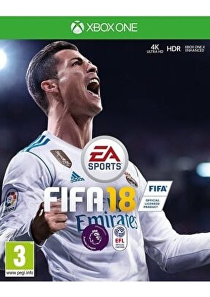 Xbox One Fifa 18 Spor Oyunu Türkçe Metin Desteği ile Çoklu Oyuncu Modu modelleri