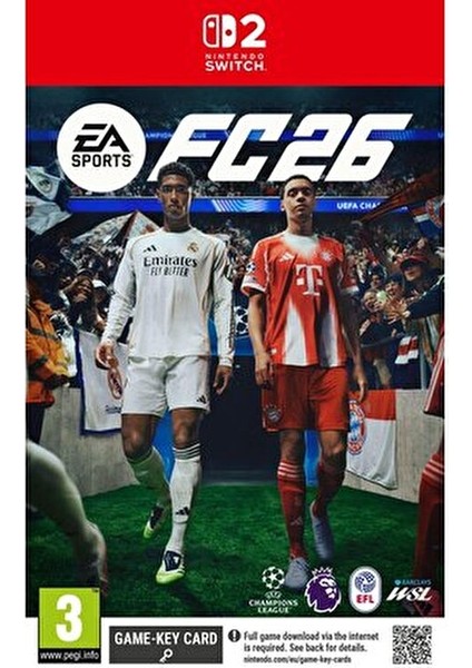 FC 26 Oyun Nintendo Switch Spor Oyunu Tek Oyuncu Desteği ile Genel Yaş Grubu İçin fiyatları