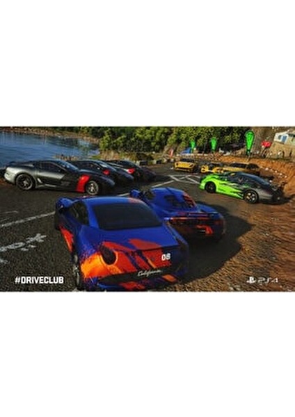 Driveclub PS4 Aksiyon Yarış Oyunu - Multiplayer Desteği ile Eğlenceli Deneyim