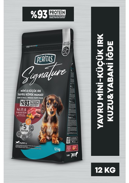 Signature Kuzulu Yavru Köpek Küçük Irk - 12 kg