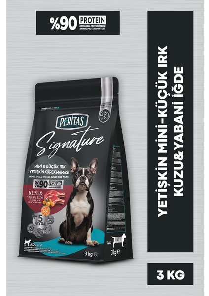 Signature Kuzulu Yetişkin Köpek Küçük Irk - 3 kg