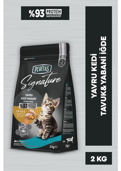 Signature Tavuklu Yavru Kedi 2 kg