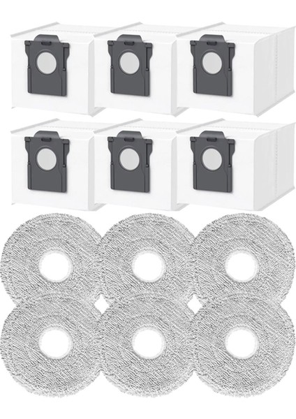 12 Adet Vakumlu Paspas Bezi Toz Torbası Seti Dreame Mova E40 Ultra Yedek Parçalar Paspas Pedleri Toz Torbası (Yurt Dışından) indirimleri