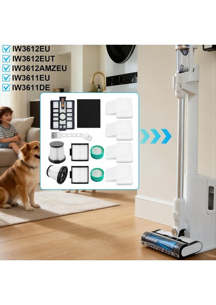 Otomatik Boşaltma Sistemli Shark Detect Pro Akülü Elektrikli Süpürge Için Komple IW3612EU Filtresi IW3612EU IW3612EUT (Yurt Dışından) fiyatları