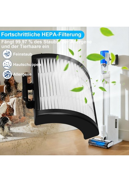 Otomatik Boşaltma Sistemli Shark Detect Pro Akülü Elektrikli Süpürge Için Komple IW3612EU Filtresi IW3612EU IW3612EUT (Yurt Dışından) modelleri