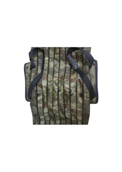 130 cm Kamuflaj Olta Çantası 5 Gözlü Dayanıklı Materyal ile Balıkçılık İçin Uygun modelleri