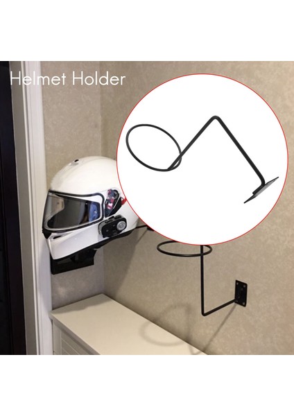 2 Paket Motosiklet Aksesuarları Kask Tutucu Kask Askı Raf Duvarı Montajlı Kanca Katlar Şapkalar Kapaklar (Yurt Dışından) modelleri