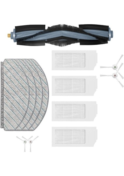 Ecovacs Deebot T10 Plus Robot Vakum Süpürge Parçaları Aksesuarları Hepa Filtre Mop Rag Değiştirme (Yurt Dışından) indirimleri