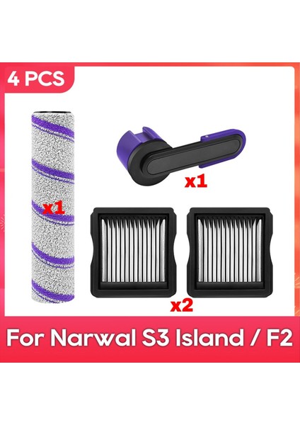 Narwal S3 Ada/f2 Robotlu Süpürge Parçası Fırça Rulo Hepa Filtre Aksesuarları (Yurt Dışından) fırsatları