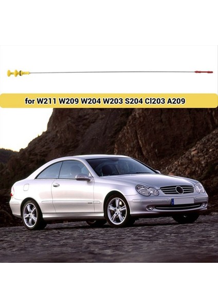 2pcs Araba Yağı Dip Çubuğu A2720100672 2720100672 Mercedes-Benz C-Serisi W204 180 1 8 Kompressor 204 (Yurt Dışından) modelleri