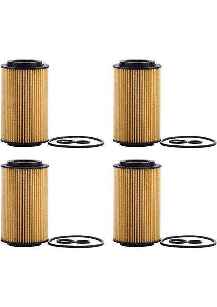 W204 Için 4x Motor Araç Yağ Filtresi C-Serisi W212 E-Serisi Mercedes-Benz OM651 A6511800109 (Yurt Dışından)