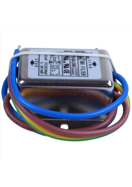 10X Ac 115 V / 250 V 6 A Emı Ayrı Faz Gürültü Filtresi (Yurt Dışından) indirimleri