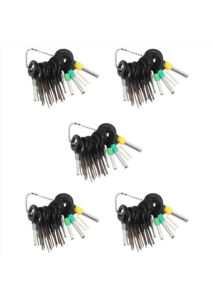 105PCS Terminaller Kaldırma Araçları Araç Otomatik Elektrik Kablolama Kıyma Konnektörü Pimi Çekme Çekme Onarımı (Yurt Dışından)