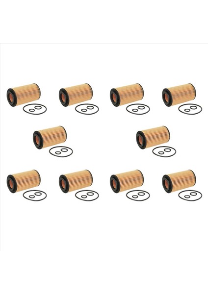 W204 C-Serisi W212 E-Serisi Için 10X Motor Araç Yağ Filtresi Mercedes-Benz OM651 A6511800109 (Yurt Dışından)
