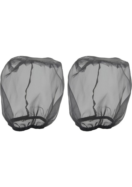 2x Evrensel Araç Koni Hava Filtresi Koruyucu Kapak Su Geçirmez Yağ Geçirmez Toz Geçirmez Yüksek Akış Hava Emme Filtreleri 15X12CM (Yurt Dışından)