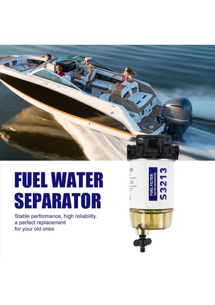 S3213 Dışiş Motor Merkürü Için Yakıt Su Ayırıcı Filtre Montajı Yamaha Için 35-60494-1 B32013 18-7932 (Yurt Dışından) fırsatları