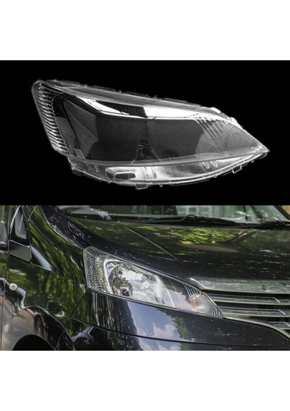2pcs Araba Ön Far Lens Nissan NV200 2010-2018 Için Far Lambası Kabuğu Kapağı Kapağı (Yurt Dışından) modelleri