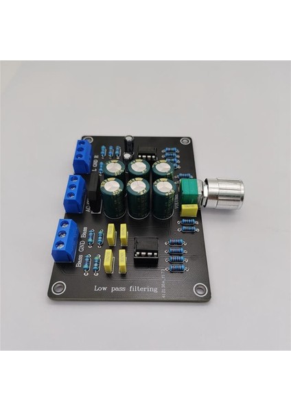 2 Yollu Subwoofer Frekans Bölücü Kartı Düşük Geçişli Filtre Crossover AC12V NE5532 (88Hz) (Yurt Dışından) fırsatları