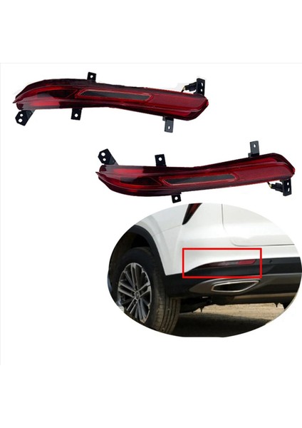 Changan CS75 Artı 1 5t Arka Tampon Sis Lambası Reflektörü Işık Arka Sis Lambası Uyarı Lambası Sağa Doğru Durdur (Yurt Dışından) fırsatları