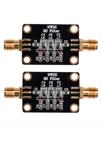 Yeni 88-108M Bant Stop Filtresi Pasif Çentik Filtresi Anti-Fm Girişim Filtresi (Yurt Dışından)