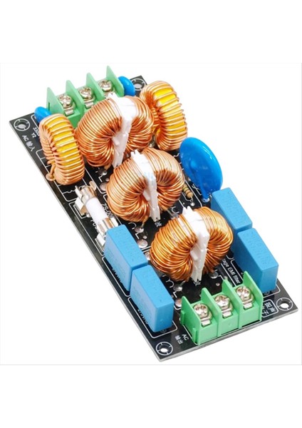 Dört Seviyeli Ses Ac 220V Güç Kaynağı Emı Emı Filtresi 110V Diferansiyel Modu Ortak Modu Emc Güvenlik Kuralları Fcc 4A (Yurt Dışından)