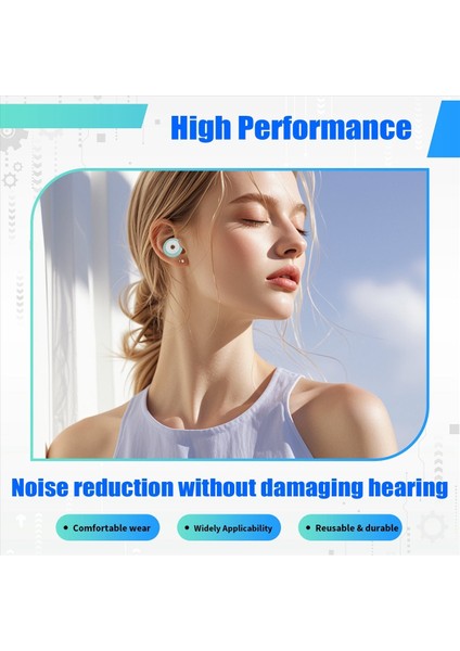 Uyku Gürültüsü Azaltma Için Kulak Tıkaçları Yeniden Kullanılabilir Kulaklıklar Işitme Koruması Için Bir Uyku Için Gürültü Engelleme (Yurt Dışından) indirimleri